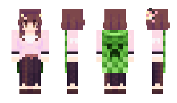 Minecraft skin OwlsVelvet