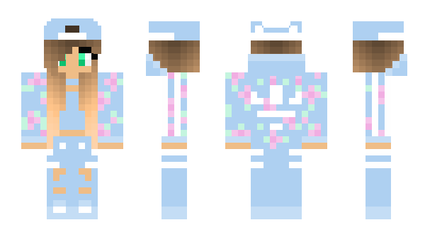 Minecraft skin xxXDaddysGirlXxx