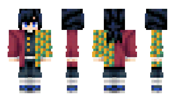 Minecraft skin water_hashira