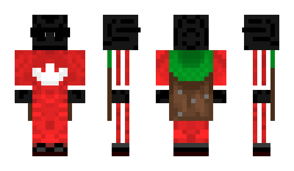 Minecraft скин по нику PCIBLACKINGGG