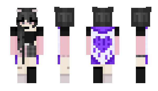 Minecraft skin Snowbunii