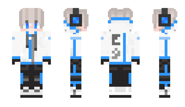 Minecraft skin Glaixber