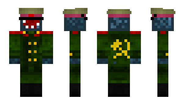 Minecraft skin sqquid