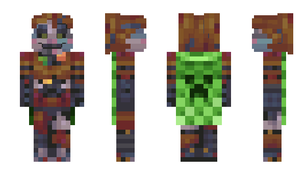 Minecraft skin ScrapBaby