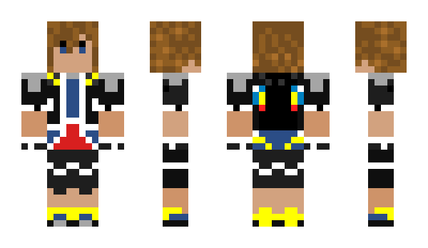 Minecraft skin Gradia