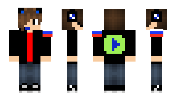 Minecraft скин по нику RegioJet