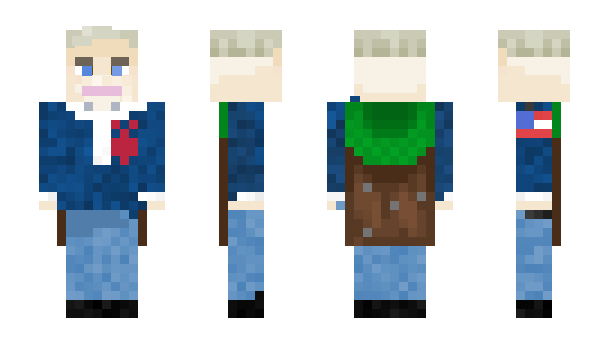 Minecraft скин по нику TrueVietnamese
