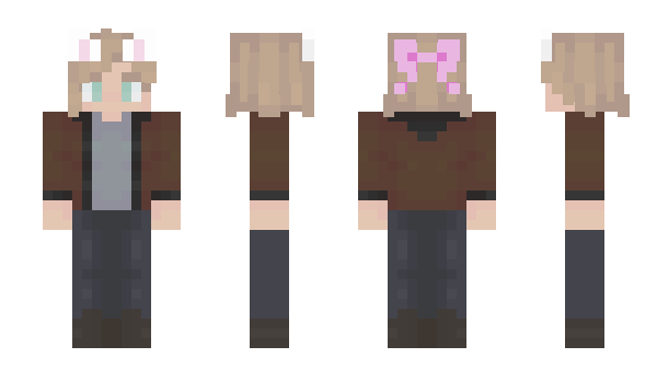 Minecraft скин по нику GraceAshcroftUwU