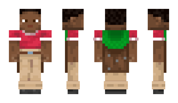 Minecraft скін по ніку Deafem