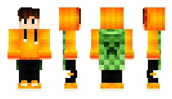 Minecraft скин по нику Mandarin1229