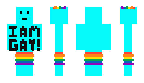 Minecraft skin xX_LGBT_Lover_Xx