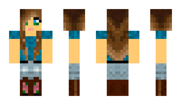 Minecraft skin naturegirl