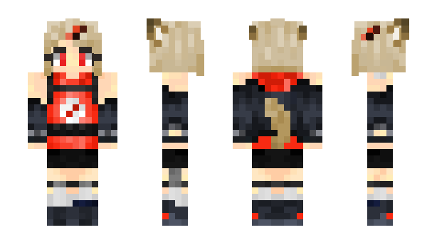 Minecraft скин по нику RedshiftFox