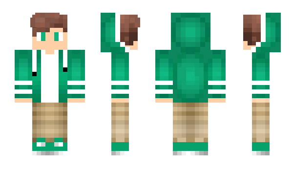 Minecraft skin Bista_CZ