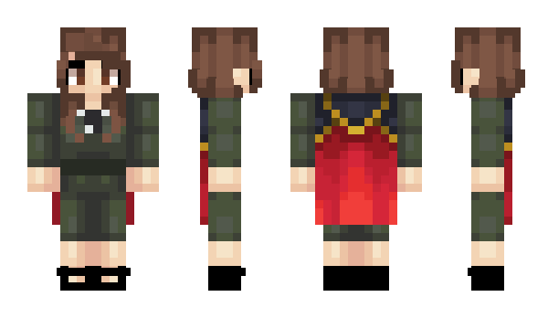 Minecraft skin dAfNnE