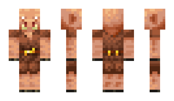 Minecraft skin Piglin8