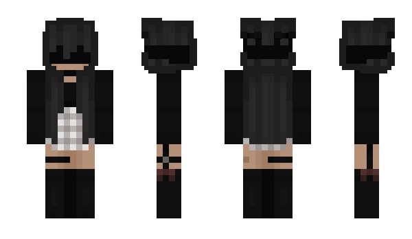 Minecraft skin HiddenCutie