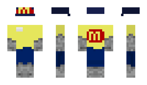 Minecraft skin alexfoo