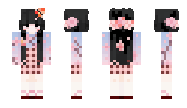 Minecraft skin bloodyred