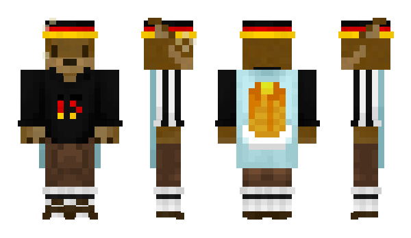 Minecraft скин по нику HitlerPvPz