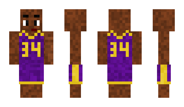 Minecraft skin Shaq_oPeil