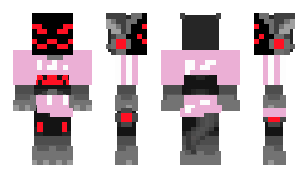 Minecraft skin CliqueRyanna