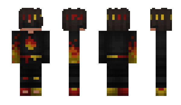 Minecraft skin Not_Tanjiro