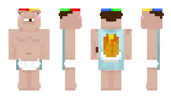 Minecraft skin Ryunada