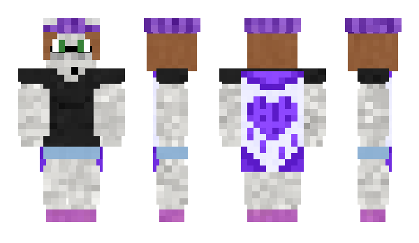 Minecraft skin Luna_V