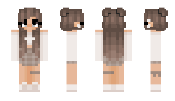 Minecraft скин по нику Ana_La_Rumena