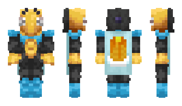 Minecraft скин по нику BeBees