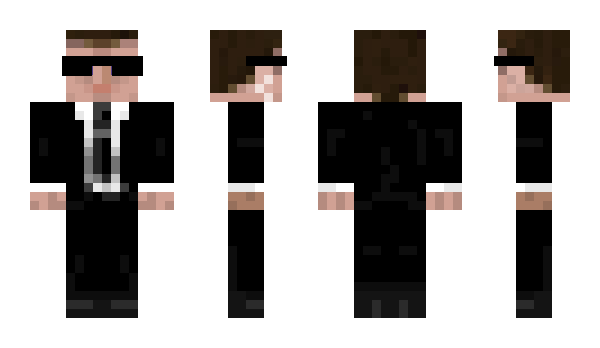 Minecraft skin DarkGolf