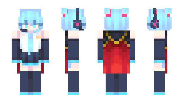 Minecraft skin Hinsyto