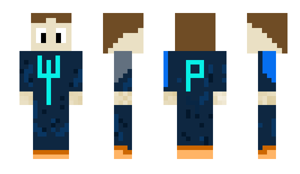 Minecraft скін по ніку BlueThunde