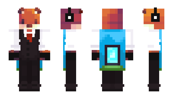 Minecraft skin D_XZ