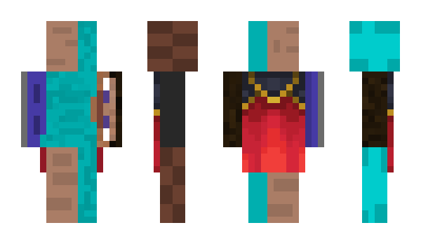 Minecraft skin ILunarI