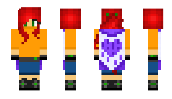 Minecraft скин по нику CoolAmy