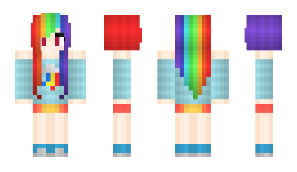 Minecraft skin DragonLexi