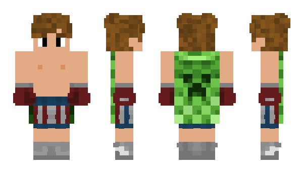 Minecraft skin alexhbk