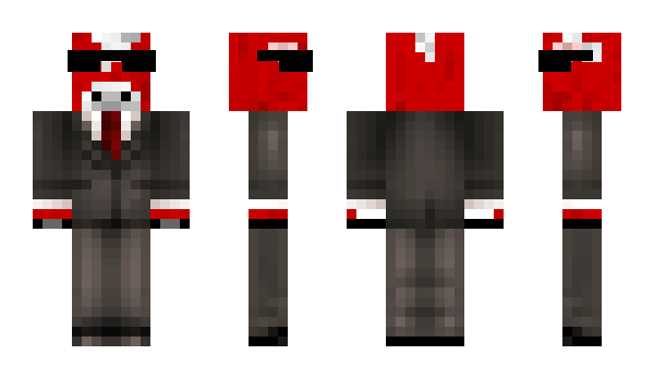 Minecraft skin Moosh