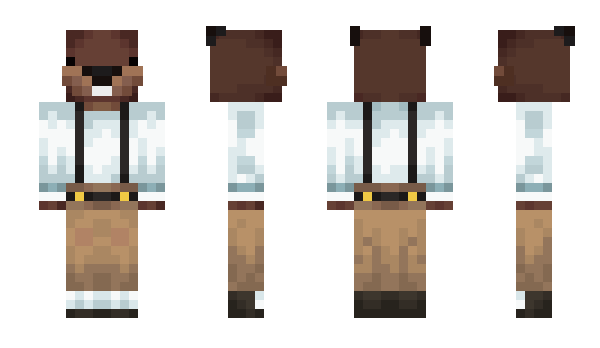 Minecraft skin KurvaBobr