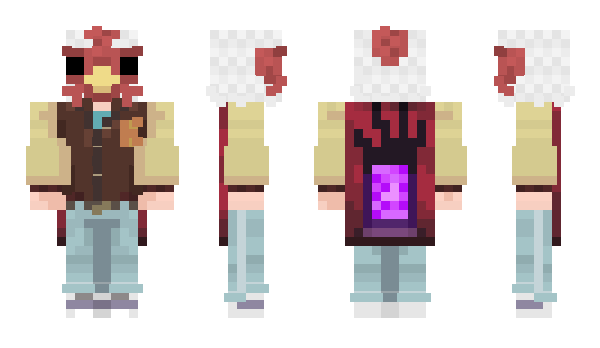 Minecraft skin Gl1tchl1ng