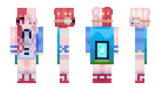 Minecraft скин по нику KitzunaManaka