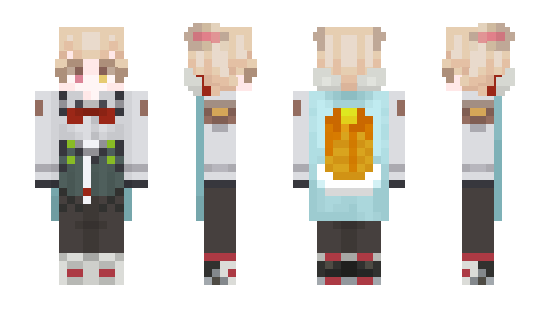 Minecraft skin RavenInFlight