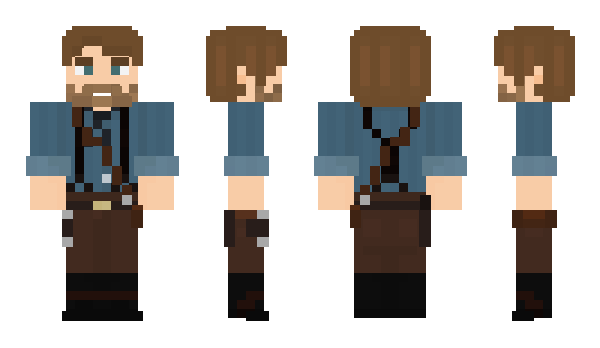 Minecraft skin Beheer