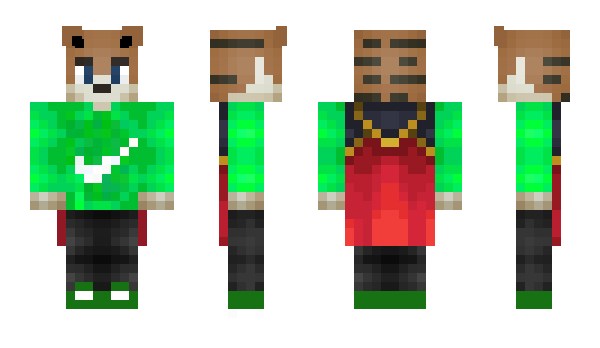 Minecraft skin Notevenlucky