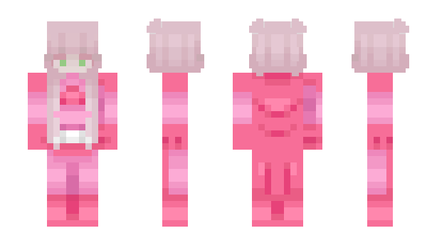Minecraft skin JessPink