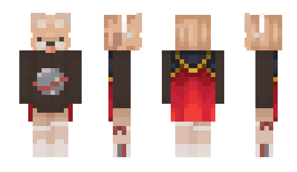 Minecraft skin BinhoTeixeira