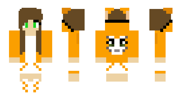 Minecraft skin TriniKwan