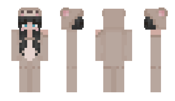 Minecraft skin Leona04